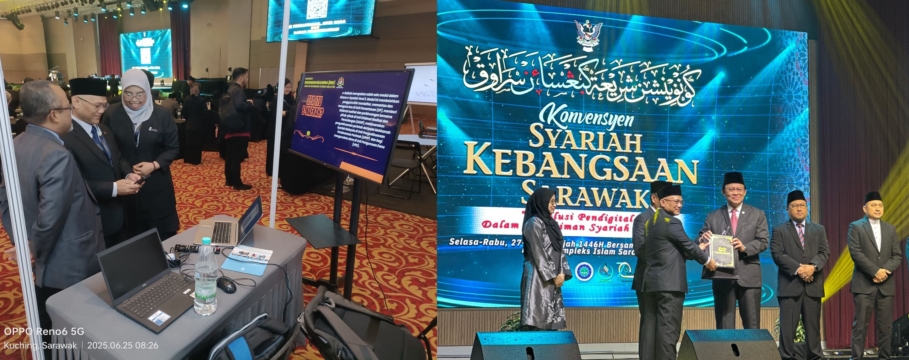 Aplikasi E BINWAS Badilag RI Tarik Perhatian Peserta Konvensyen Digital Kehakiman Syariah Sarawak