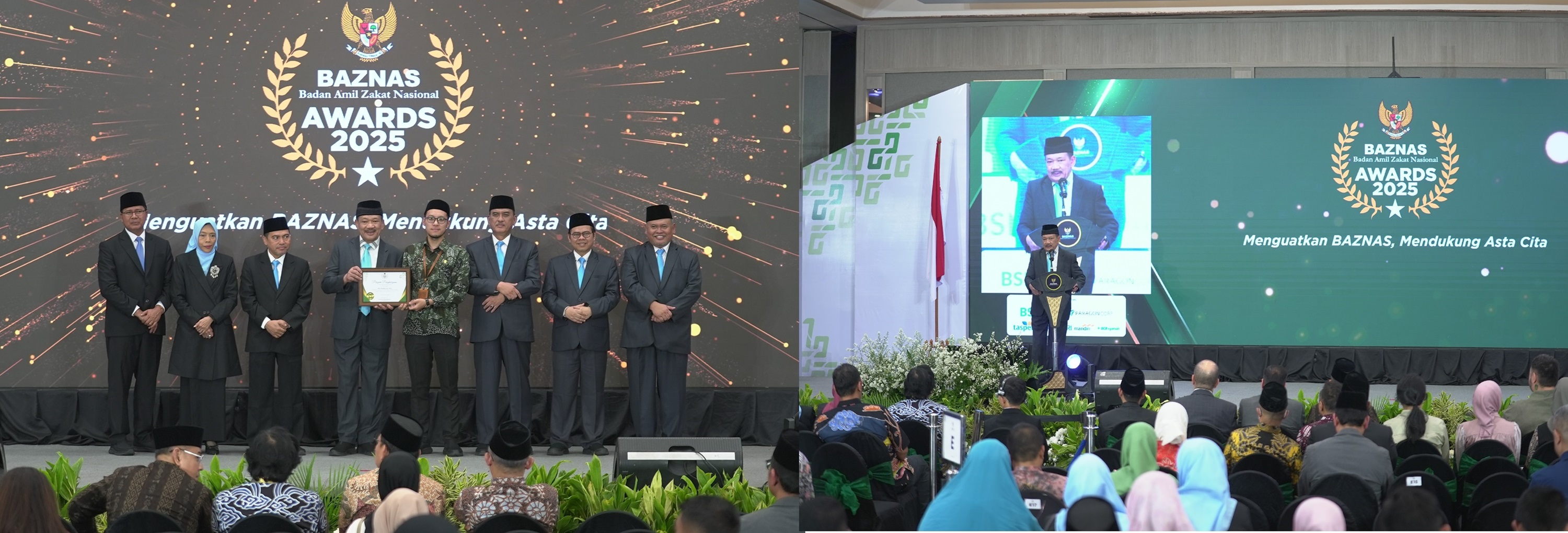 Dirjen Badan Peradilan Agama Mahkamah Agung Raih Penghargaan Special Award Tahun 2025 dari BAZNAS RI 3