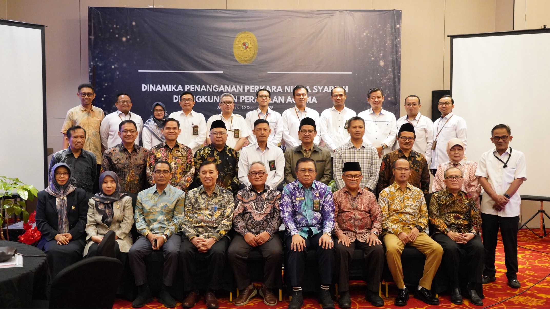 Dirjen Badilag Buka FGD Kaji Dinamika Penyelesaian Sengketa Niaga Syariah sebagai Solusi Kepastian Hukum 1