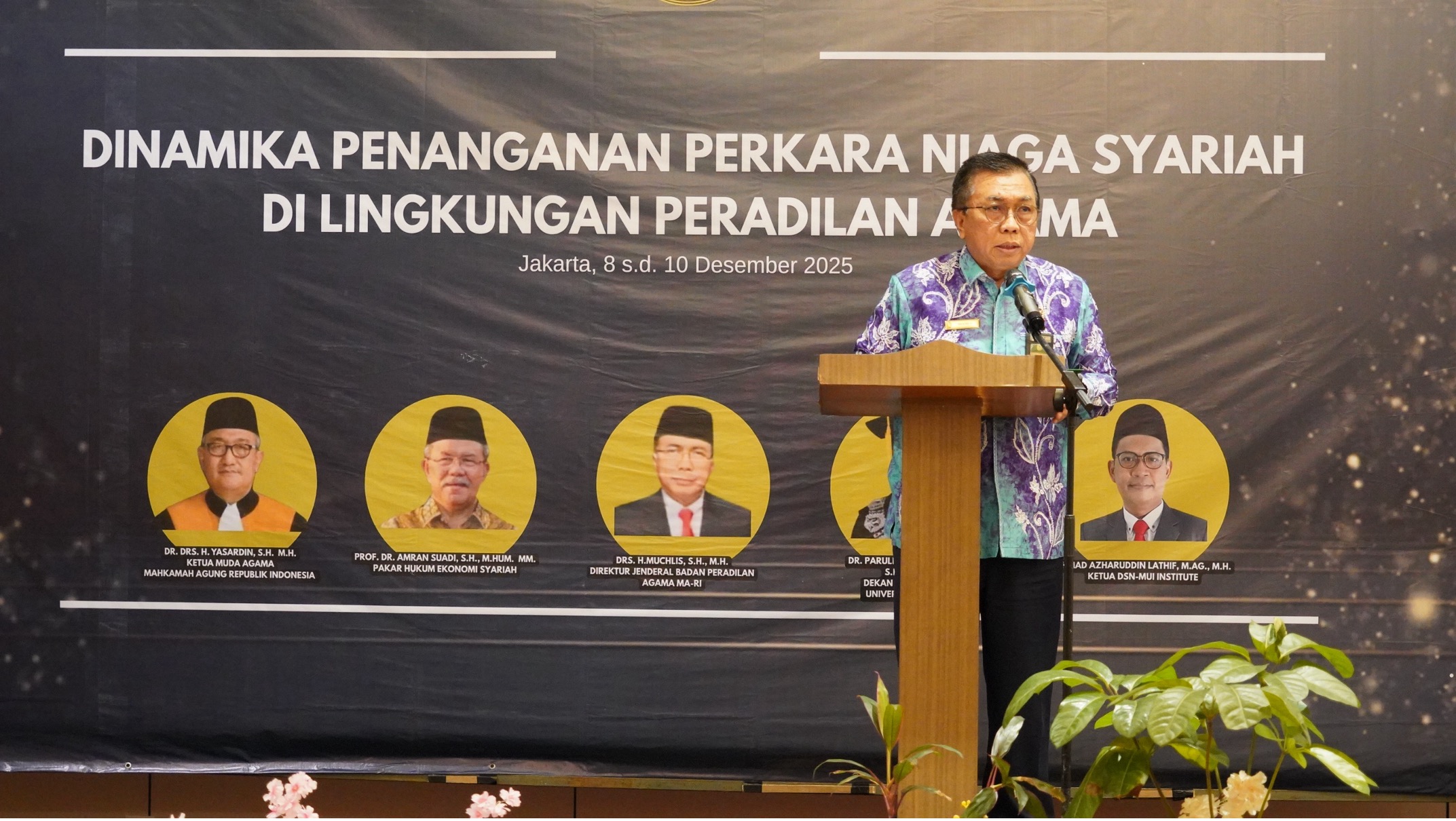 Dirjen Badilag Buka FGD Kaji Dinamika Penyelesaian Sengketa Niaga Syariah sebagai Solusi Kepastian Hukum 2