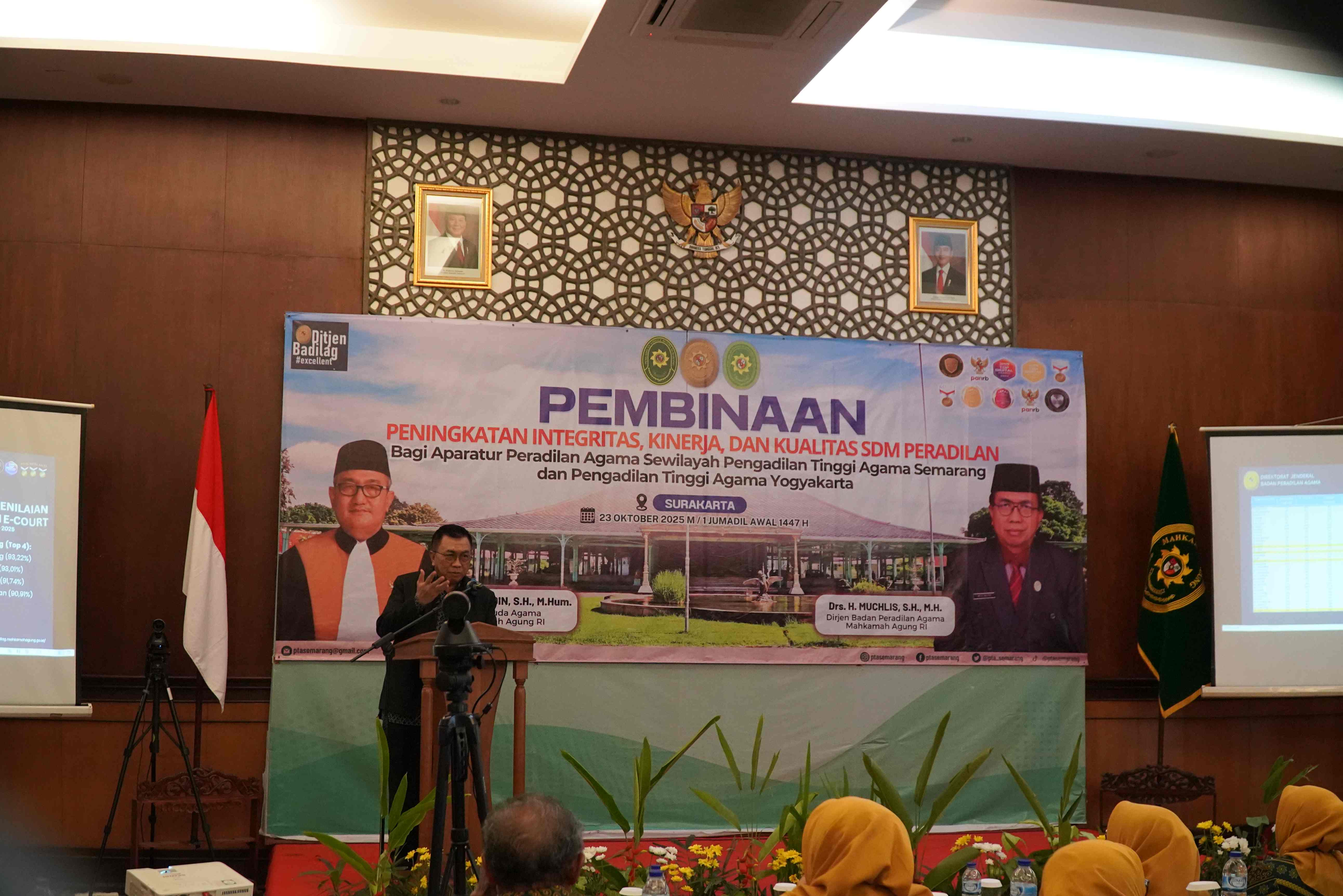 Dirjen Badilag Buka Pembinaan di Solo Serukan Integritas sebagai Ruh dan Kualitas SDM sebagai Mesin Penggerak Kinerja 3