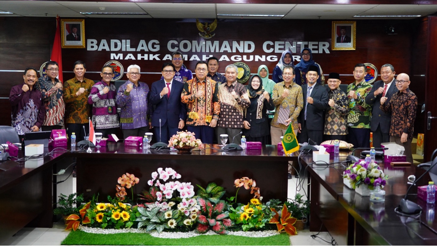 Dirjen Badilag Lakukan Kerjasama Dengan Tiga Universitas Terkemuka di Indonesia