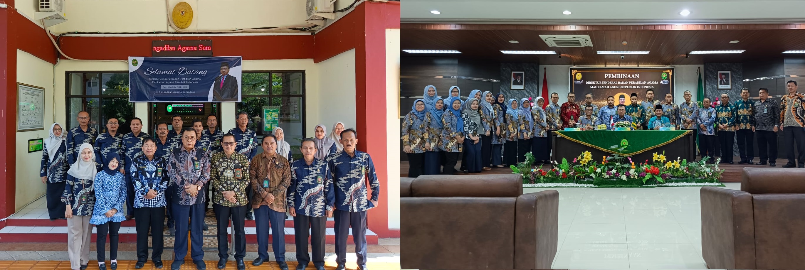 Dirjen Badilag Tinjau Langsung Layanan Hukum di Pengadilan Agama Sumedang hal 1