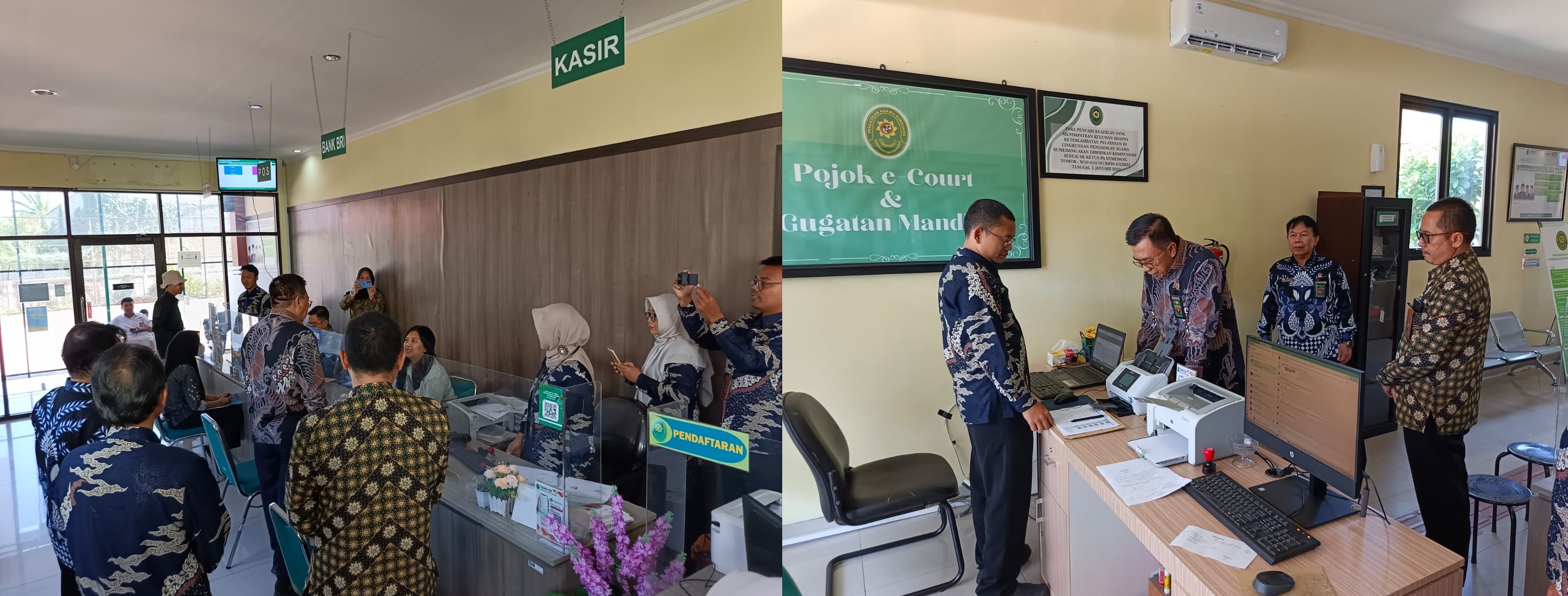 Dirjen Badilag Tinjau Langsung Layanan Hukum di Pengadilan Agama Sumedang hal 2