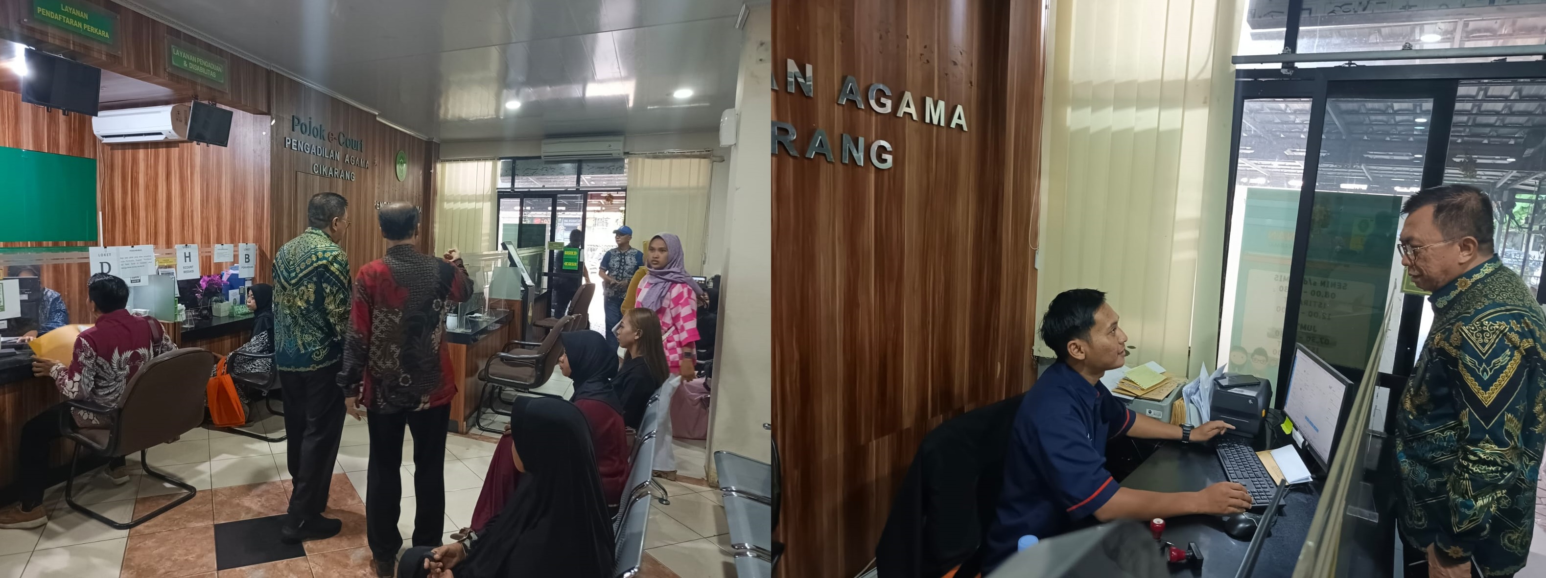 Dirjen Badilag Tinjau Layanan di Pengadilan Agama Cikarang dan Bekasi 2