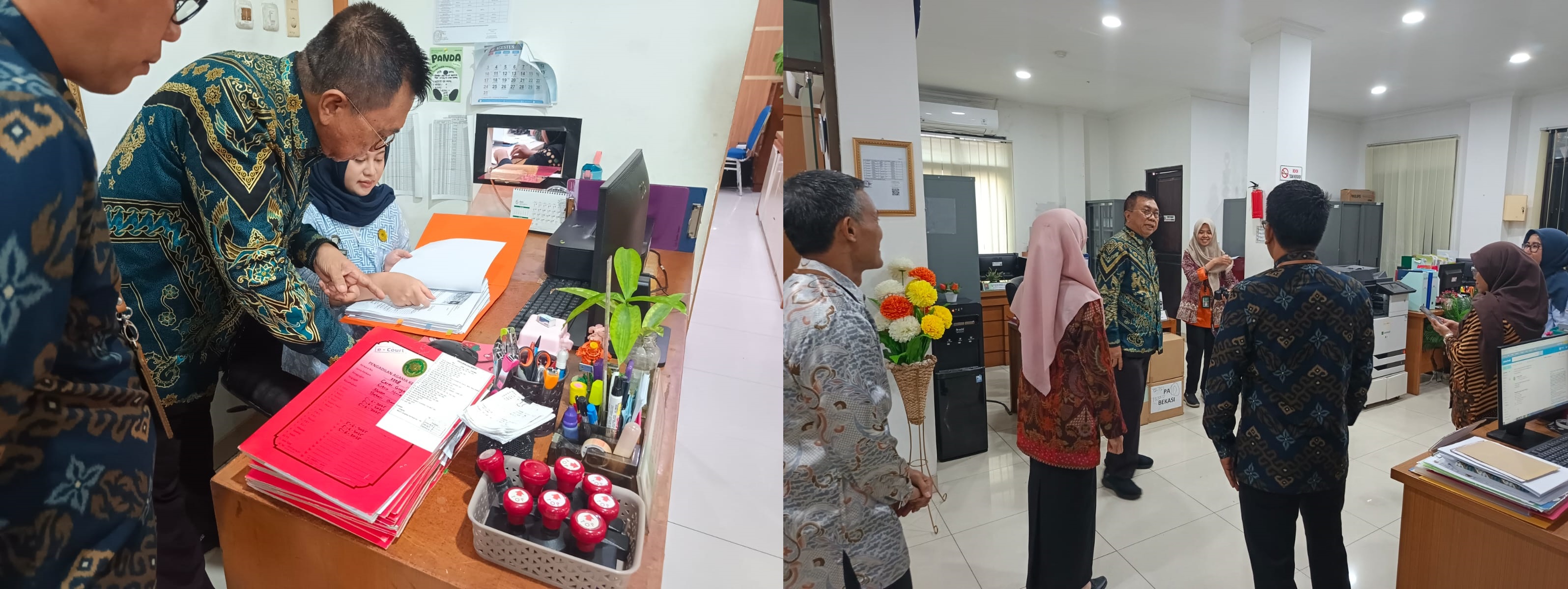 Dirjen Badilag Tinjau Layanan di Pengadilan Agama Cikarang dan Bekasi 3