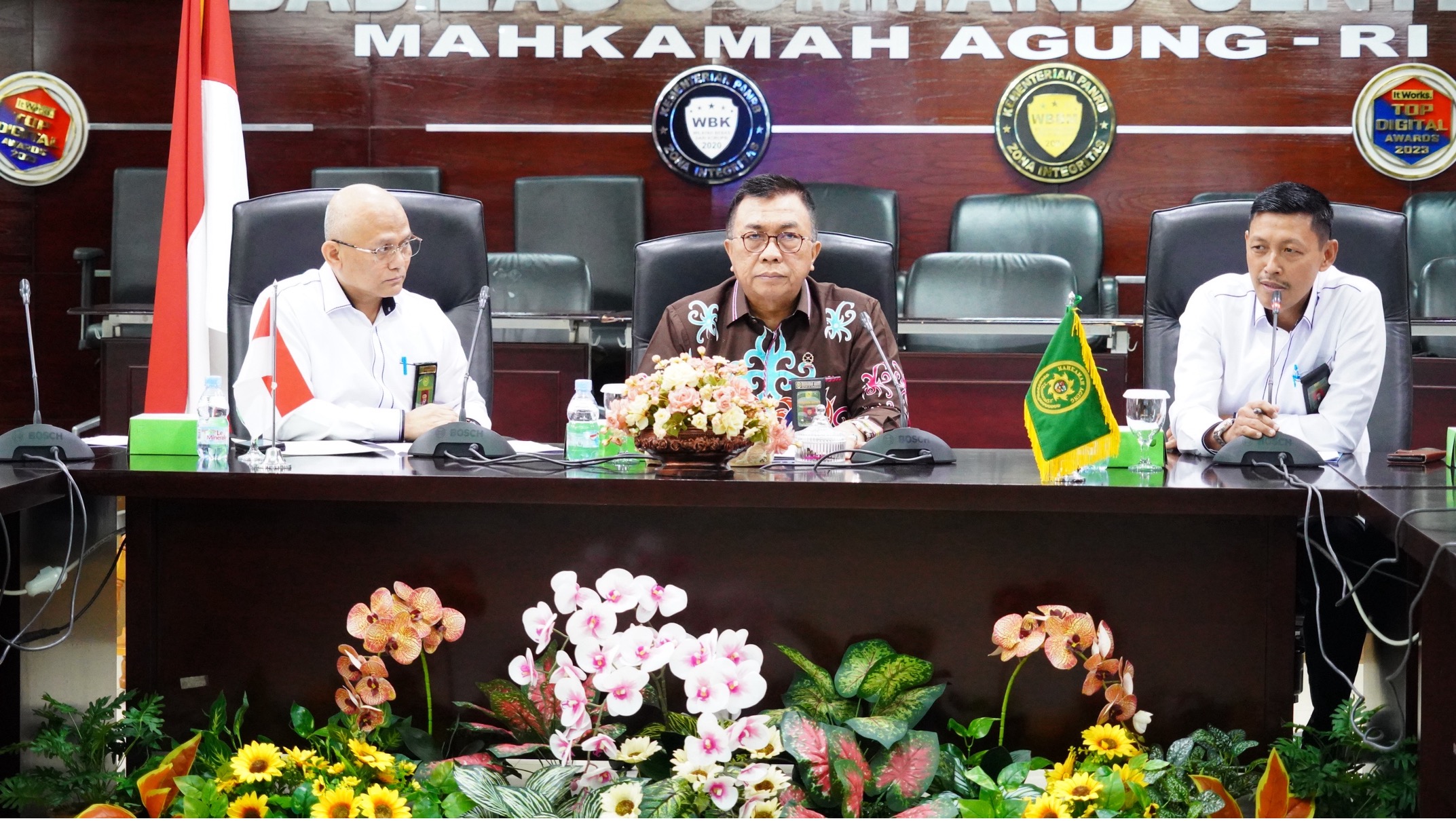 Ditjen Badilag Menerima Audiensi Pusdiklat Teknis Badan Strategi Kebijakan Diklat Hukum dan Peradilan Mahkamah Agung RI 2
