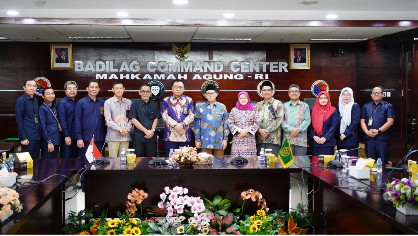 Ditjen Badilag Tandatangani Piagam Kerjasama Dengan Himpunan Ilmuan dan Sarjana Syariah Indonesia HISSI 1