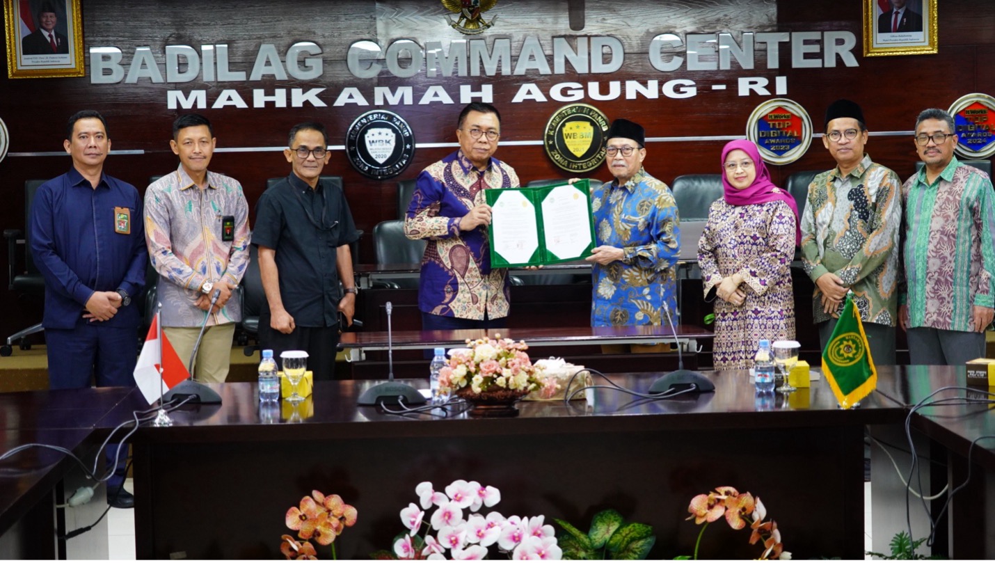 Ditjen Badilag Tandatangani Piagam Kerjasama Dengan Himpunan Ilmuan dan Sarjana Syariah Indonesia HISSI 3