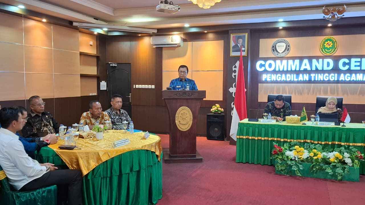 Ditjen Badilag dan Hakim Agung Perkuat Integritas Peradilan Agama sewilayah PTA Ambon 3