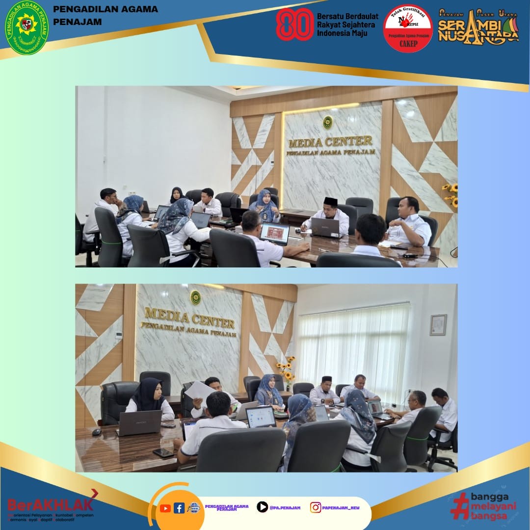 Jelang Tutup Tahun 2025 Kesekretariatan PA Penajam Akselerasi Penuntasan Laporan dan Evaluasi Kinerja 3