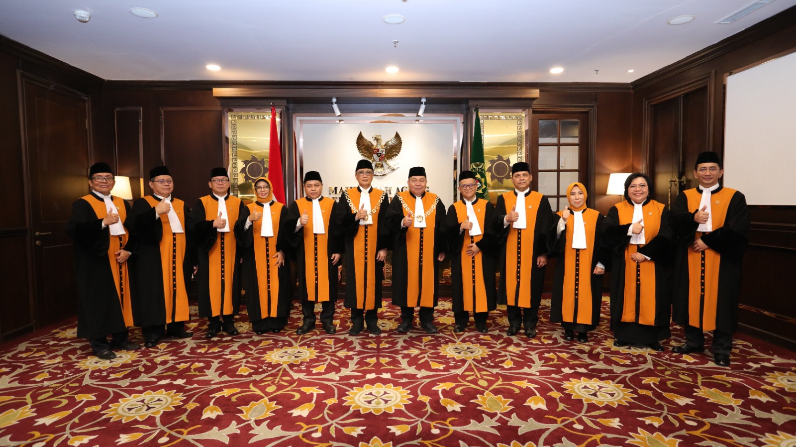 Ketua MA Melantik 9 Hakim Agung Dan 1 Hakim Ad Hoc HAM 2