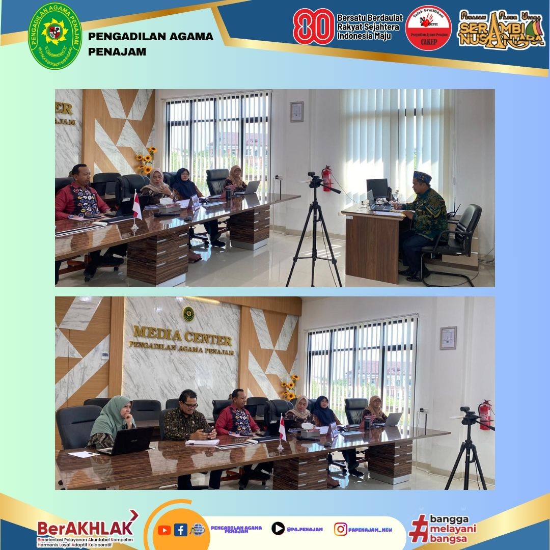 Pengadilan Agama Penajam Gelar Rapat Penyusunan Laporan KegiatanLaporan Tahunan 2025 4