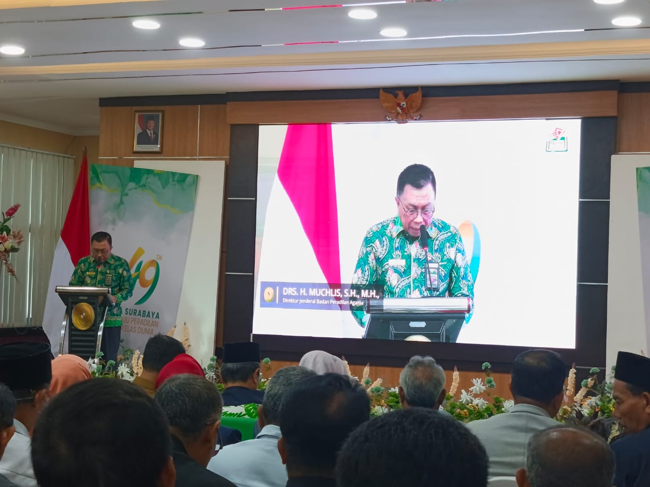 Rayakan Milad ke 49 DIrjen Badilag Dukung Penuh Tekad PTA Surabaya Wujudkan Peradilan Agung Modern dan Berkelas Dunia 1