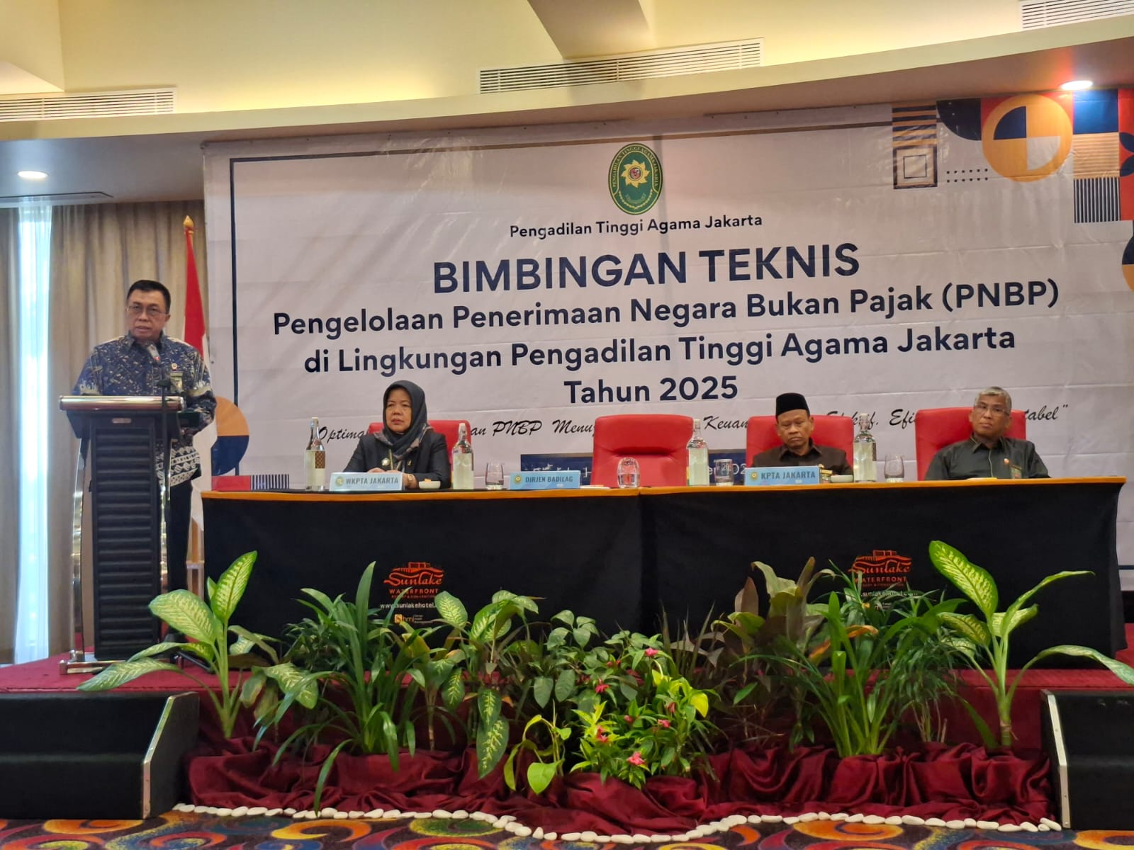 Tingkatkan Akuntabilitas Dirjen Badilag Buka Bimbingan Teknis Pengelolaan PNBP di Pengadilan Tinggi Agama Jakarta 2