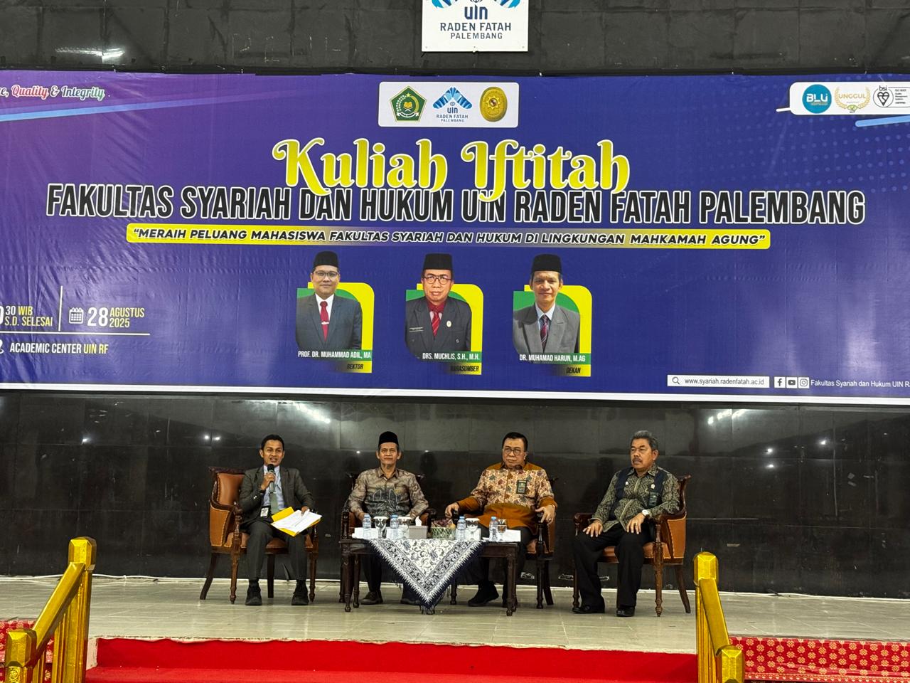 irjen Badilag Memacu Semangat 499 Mahasiswa Baru FSH UIN Raden Fatah 1