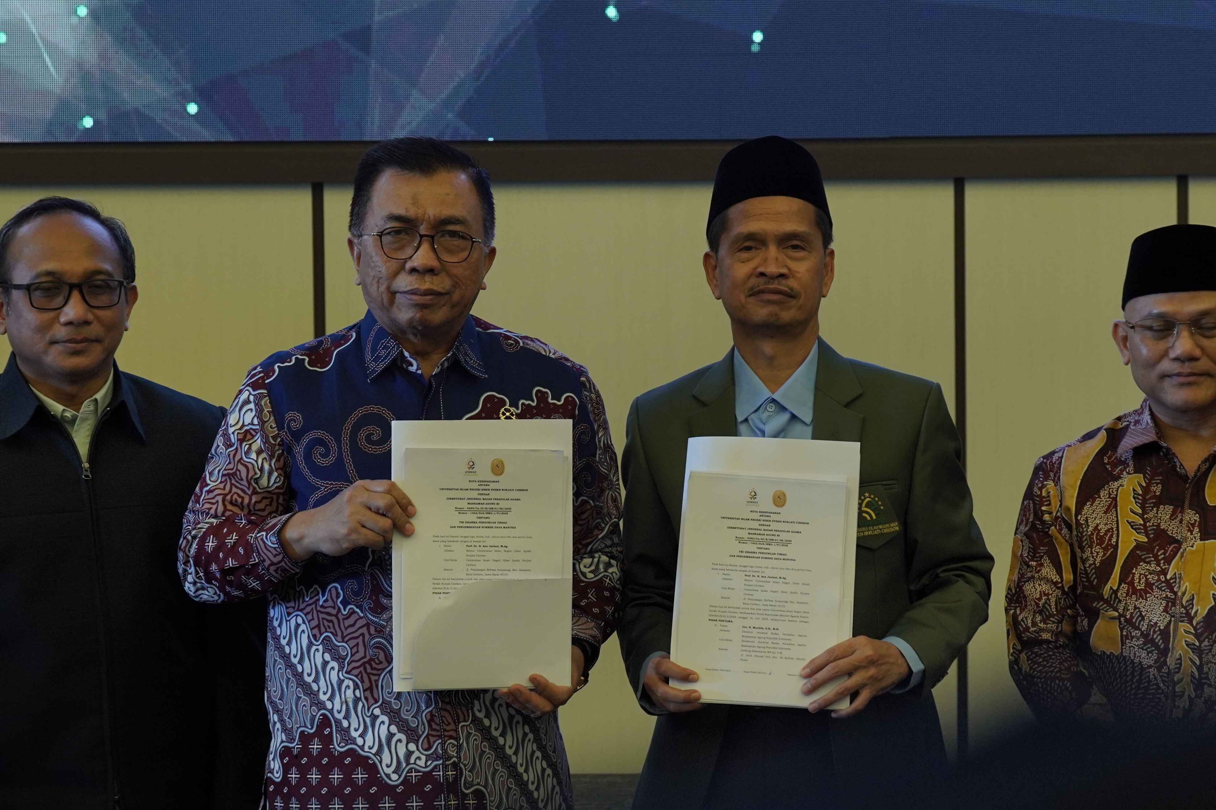 itjen Badilag MA RI dan UIN Siber Syekh Nurjati Cirebon Tandatangani MoU Perkuat SDM Peradilan Agama dan Akademisi hal 4